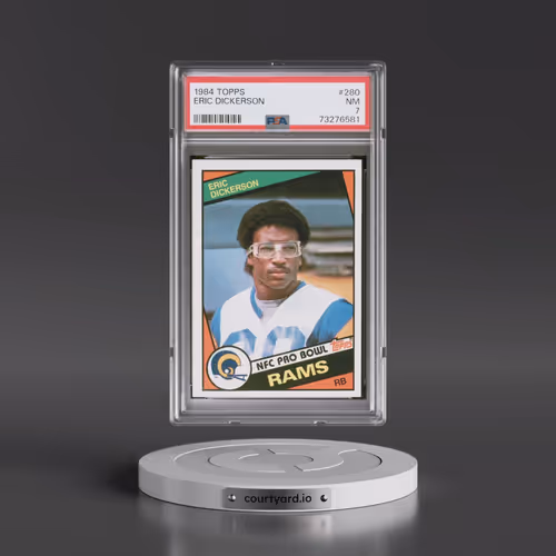 1984 Topps #280 Eric Dickerson (PSA 7 NM)