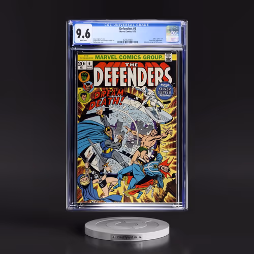 Defenders #6 CGC 9.6 White Pages (Marvel Comics, 6/73) - Universal