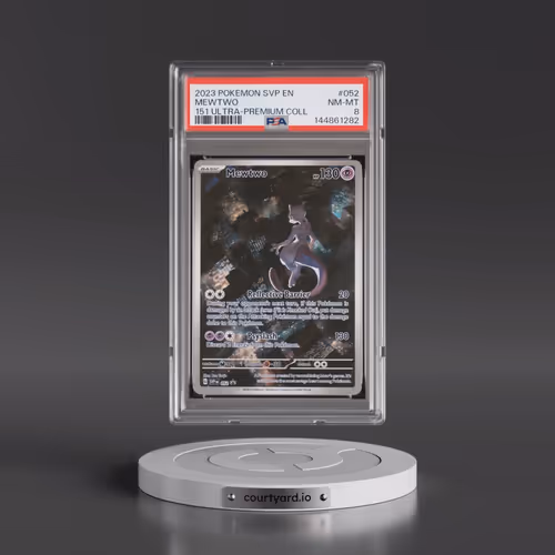2023 Pokémon Svp EN-SV Black Star Promo #052 Mewtwo - 151 Ultra-Premium Collection (PSA 8 NM-MT)