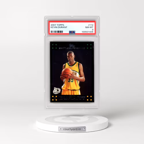 2007 Topps #112 Kevin Durant (PSA 8 NM-MT)