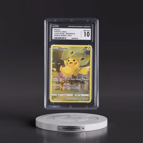 2023 Crown Zenith #GG30/GG70 Pikachu - Galarian Gallery Holo (CGC 10 GEM MINT)