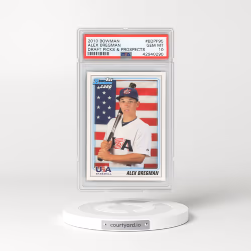 2010 Bowman Draft Picks & Prospects #BDPP95 Alex Bregman (PSA 10 GEM MINT)