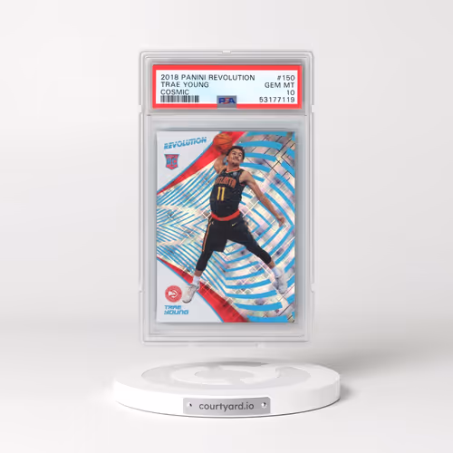 2018 Panini Revolution #150 Trae Young - Cosmic (PSA 10 GEM MINT)