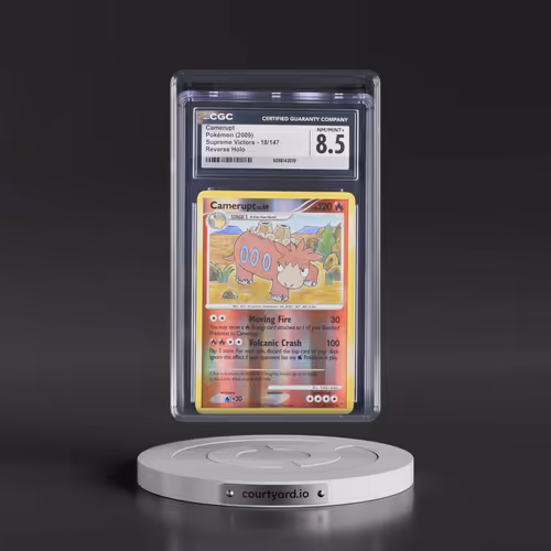 2009 Supreme Victors #18/147 Camerupt - Reverse Holo (CGC 8.5 NM-MT+)