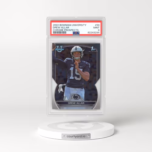 2022 Bowman University Chrome Prospects #59 Drew Allar (PSA 9 MINT)