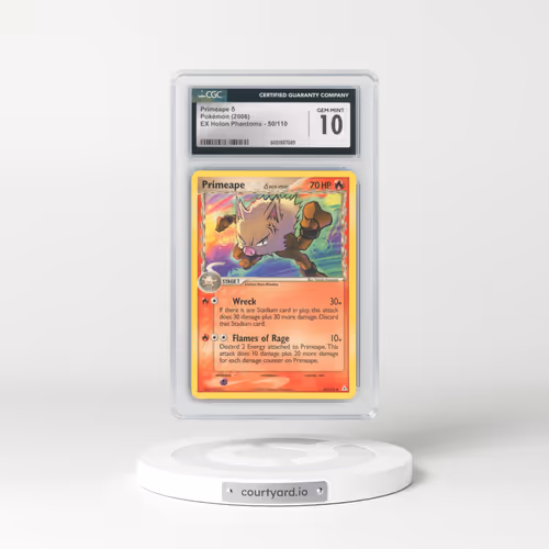 2006 EX Holon Phantoms #50/110 Primeape δ (CGC 10 GEM MINT)