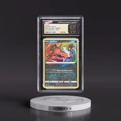2021 Shining Fates #046/072 Yveltal - Amazing Rare Holo (CGC 10 PRISTINE)