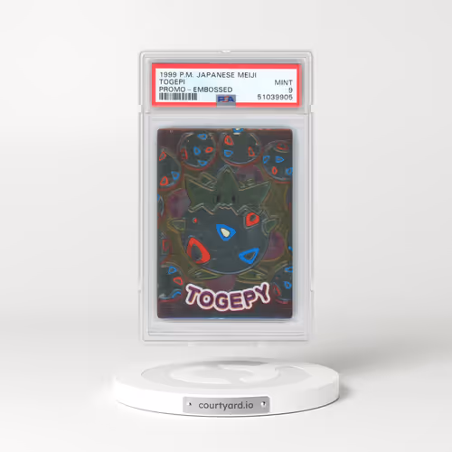 1999 Pokémon Meiji Promo Togepy - Embossed (PSA 9 MINT)