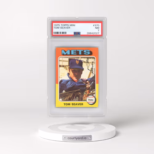 1975 Topps Mini #370 Tom Seaver (PSA 7 NM)