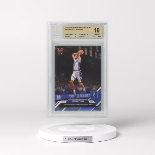 2024 Bowman U Now #1 Cooper Flagg (BGS 10 PRISTINE)