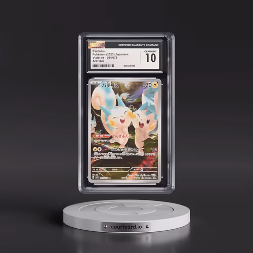 2023 Pokémon Sv1v-Violet EX #084 Pachirisu - Art Rare (CGC 10 GEM MINT)