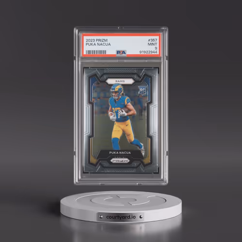 2023 Panini Prizm #357 Puka Nacua (PSA 9 MINT)