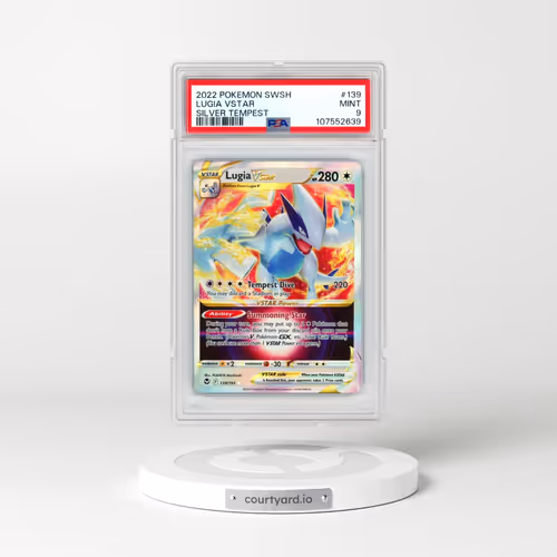 2022 Pokémon Sword & Shield Silver Tempest #139 Lugia Vstar (PSA 9 MINT)