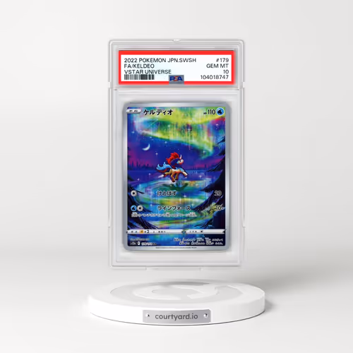 2022 Pokémon Sword & Shield Vstar Universe #179 Keldeo - Full Art (PSA 10 GEM MINT)