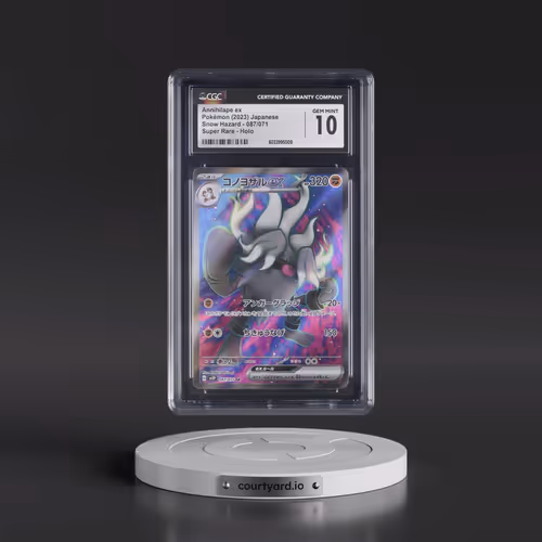 2023 Snow Hazard #087/071 Annihilape ex - Super Rare Holo (CGC 10 GEM MINT)