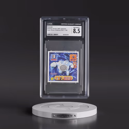 1997 Hyper Sticker Collection Part 2 (1997) #265 Poliwrath (CGC 8.5 NM-MT+)