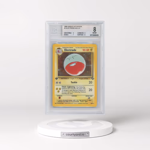 1999 Jungle #2 Electrode - 1st Edition Holo (BGS 8 NM-MT)