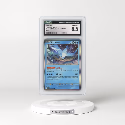 2023 Scarlet & Violet 151 - MEW EN #144/165 Articuno - Holo (CGC 8.5 NM-MT+)