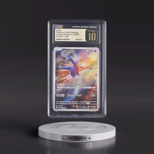 2024 Pokémon Sv7a-Paradise Dragona #070 Latios - Art Rare (CGC 10 PRISTINE)