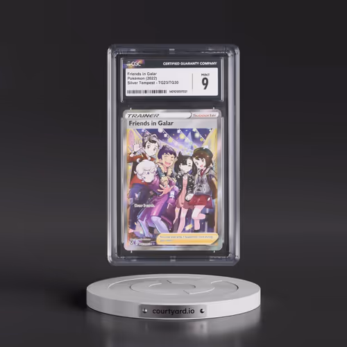 2022 Silver Tempest #TG23/TG30 Friends in Galar - Trainer Gallery Holo (CGC 9 MINT)
