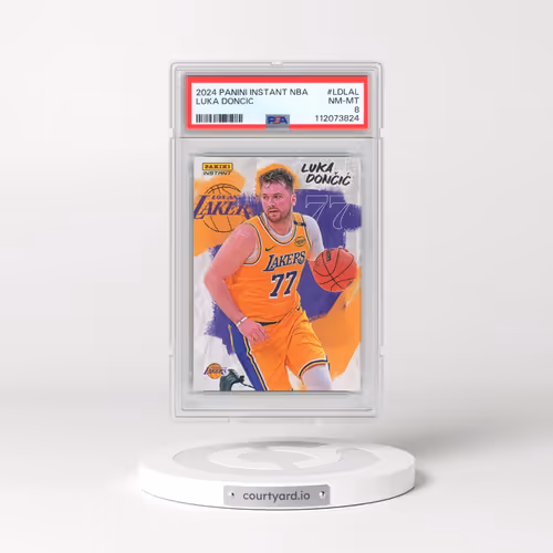 2024 Panini Instant NBA #LDLAL Luka Doncic (PSA 8 NM-MT)