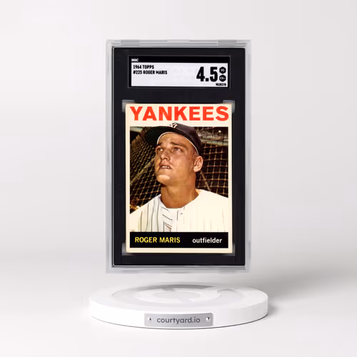 1964 Topps #225 Roger Maris (SGC 4.5 VG-EX+)