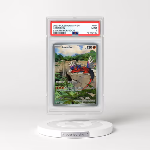 2023 Pokémon Svp EN-SV Black Star Promo #014 Koraidon - Scarlet & Violet Elite Trainer Box-Koraidon