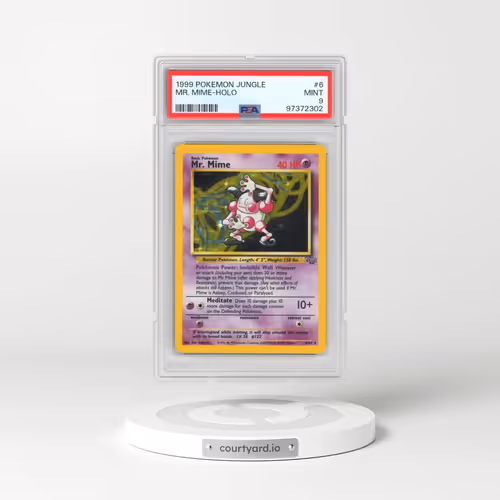 1999 Pokémon Jungle #6 Mr. Mime - Holo (PSA 9 MINT)