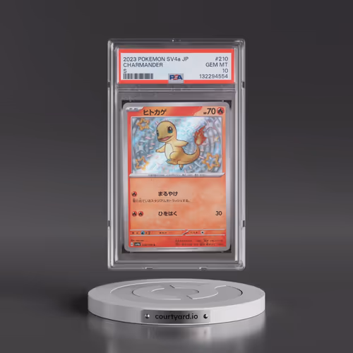 2023 Pokémon Sv4a-Shiny Treasure EX #210 Charmander - S (PSA 10 GEM MINT)