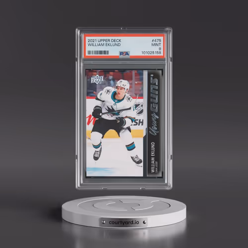 2021-2022 Upper Deck #475 William Eklund (PSA 9 MINT)
