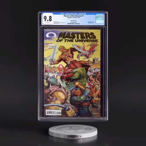 Masters of the Universe #1 CGC 9.8 White Pages (Image/MV Creations, 11/02) - Universal Gold Foil Edi