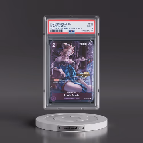 2024 One Piece Championship 2023 Celebration Pack #011 Black Maria (PSA 9 MINT)