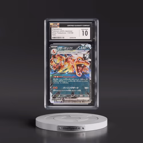 2023 Shiny Treasure ex #115/190 Charizard ex - Holo (CGC 10 GEM MINT)