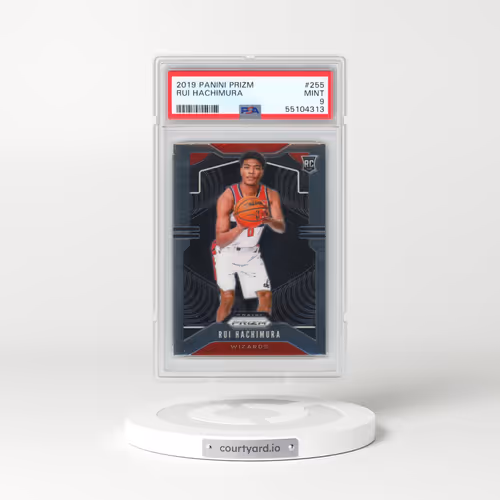 2019 Panini Prizm #255 Rui Hachimura (PSA 9 MINT)