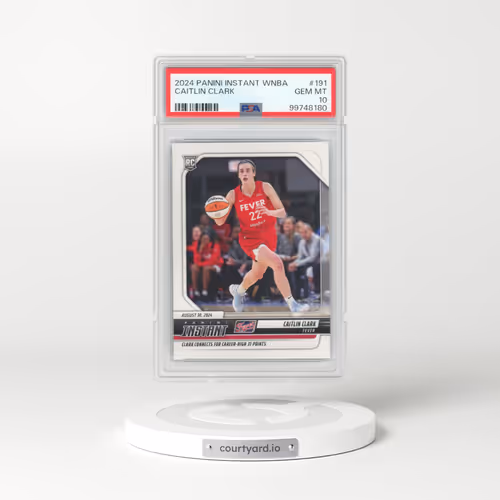 2024 Panini Instant WNBA #191 Caitlin Clark (PSA 10 GEM MINT)