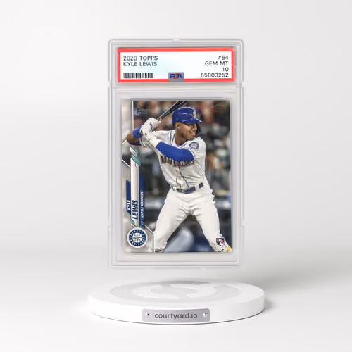 2020 Topps #64 Kyle Lewis (PSA 10 GEM MINT)