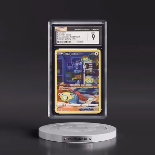 2023 Crown Zenith #GG23/GG70 Dunsparce - Galarian Gallery Holo (CGC 9 MINT)