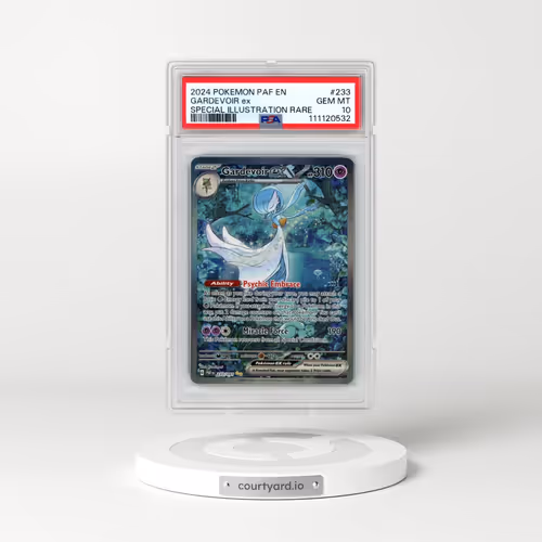 2024 Pokémon Paf EN-Paldean Fates #233 Gardevoir EX - Holo Special Illustration Rare (PSA 10 GEM MIN