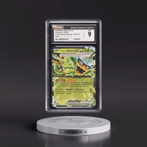 2024 Prismatic Evolutions - PRE EN #012/131 Teal Mask Ogerpon ex - Holo (CGC 9 MINT)