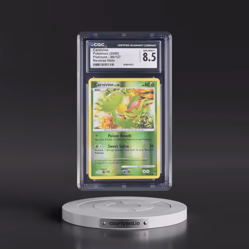 2009 Platinum #68/127 Carnivine - Reverse Holo (CGC 8.5 NM-MT+)