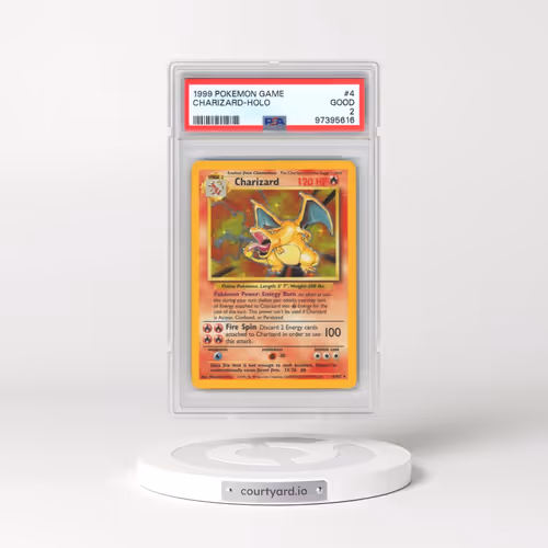 1999 Pokémon Game #4 Charizard - Holo (PSA 2 GOOD)