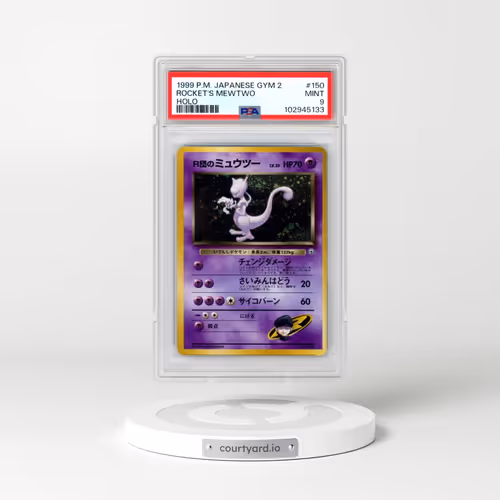 1999 Pokémon Gym 2 #150 Rocket's Mewtwo - Holo (PSA 9 MINT)