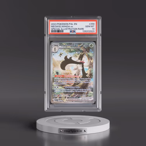 2023 Pokémon Pal EN-Paldea Evolved #256 Meowscarada EX - Holo Special Illustration Rare (PSA 10 GEM