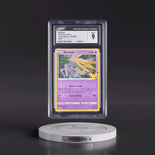 2021 Celebrations #012/025 Xerneas - Holo (CGC 9 MINT)