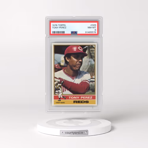 1976 Topps #325 Tony Perez (PSA 8 NM-MT)