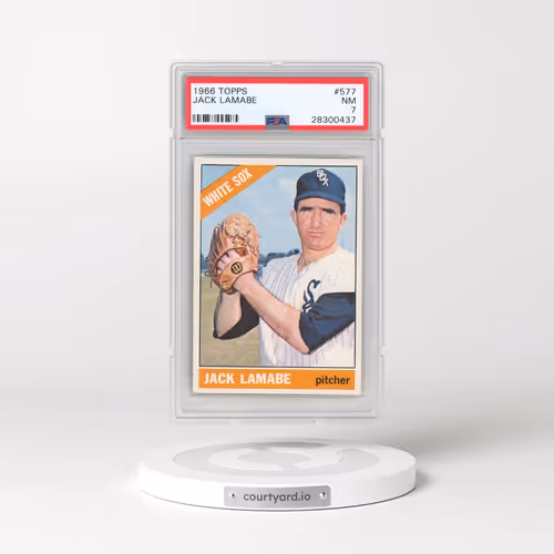 1966 Topps #577 Jack Lamabe (PSA 7 NM)