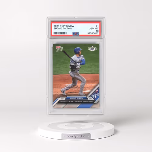 2024 Topps Now #1 Shohei Ohtani (PSA 10 GEM MINT)
