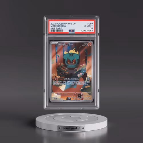 2025 Pokémon M1l-Mega Brave #069 Marshadow - Art Rare (PSA 10 GEM MINT)