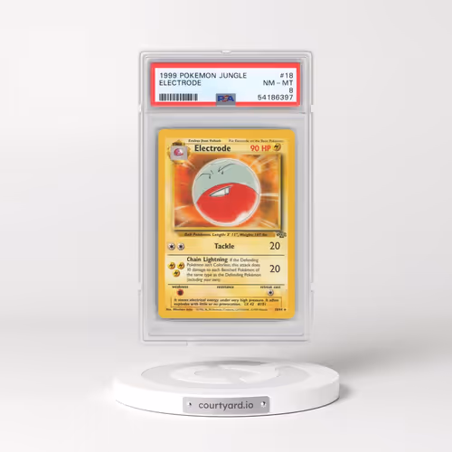 1999 Pokémon Jungle #18 Electrode (PSA 8 NM-MT)