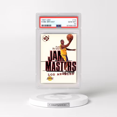 1997 UD3 #19 Kobe Bryant (PSA 10 GEM MINT)